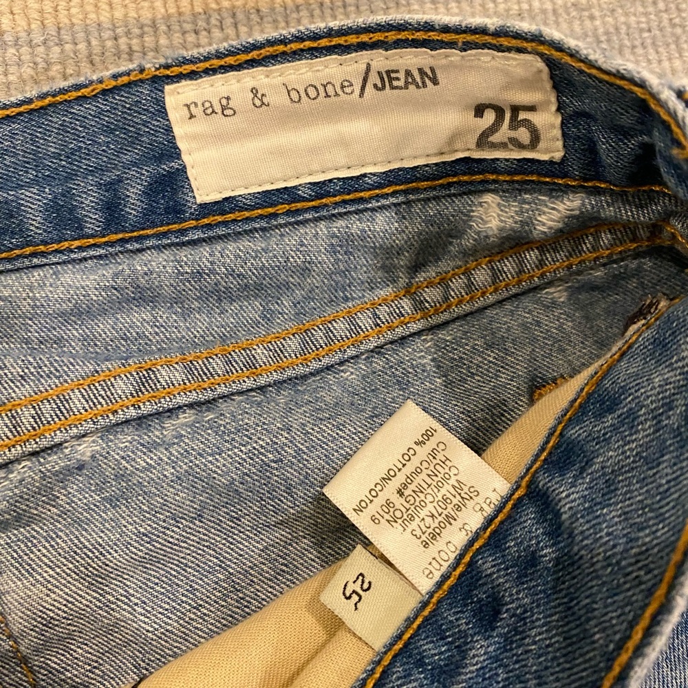 Rag And Bone Jean Shorts. Size 25 - image 4